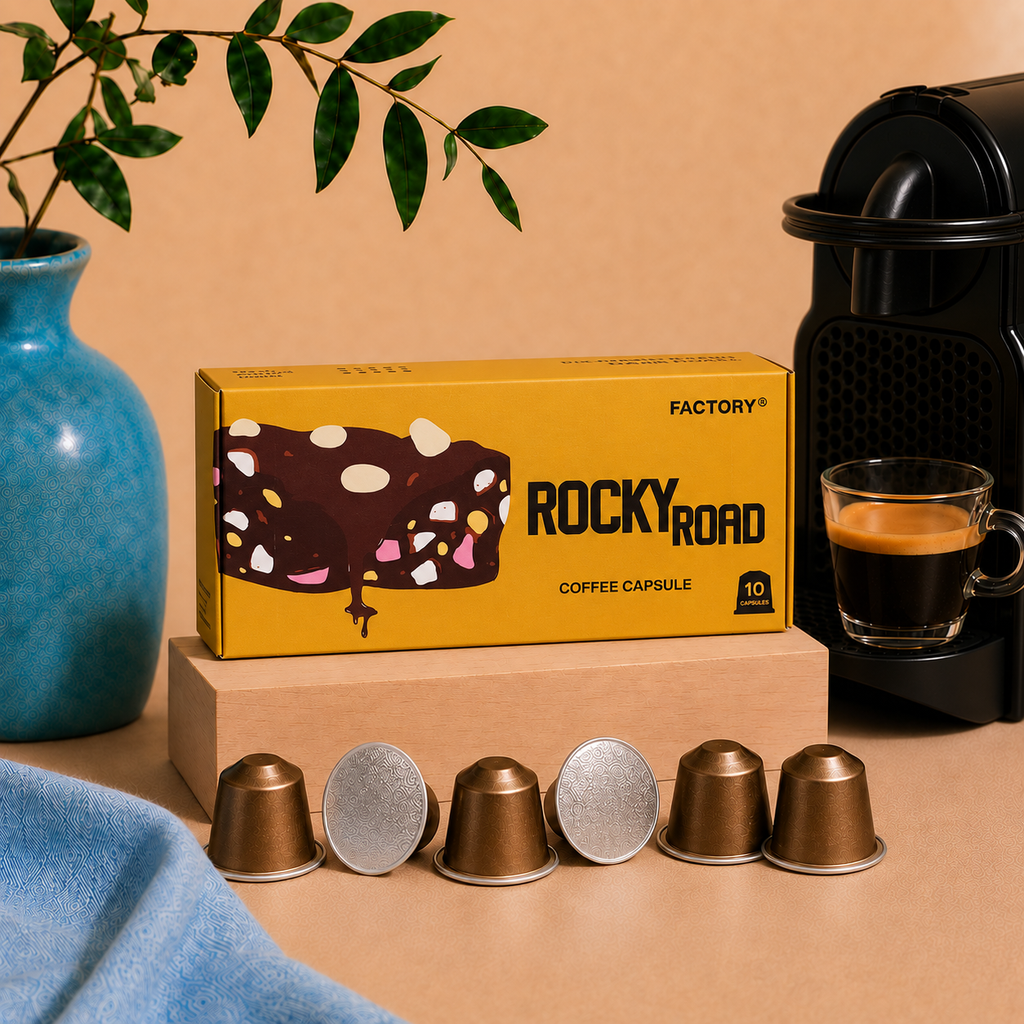 Rocky Road Coffee Capsules – Box of 10