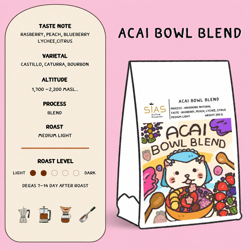Acai Bowl Blend - By Sias Roaster 100g