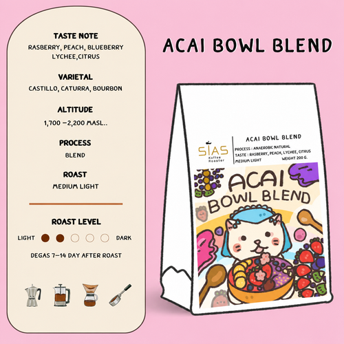 Acai Bowl Blend - By Sias Roaster 100g