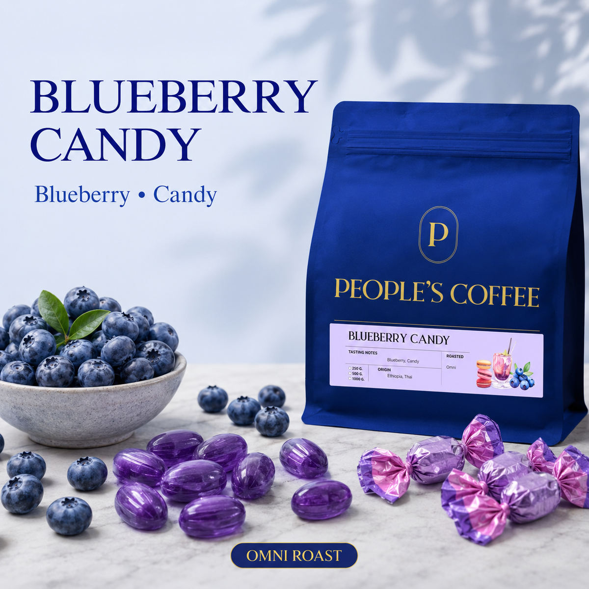 Blueberry Candy | people coffee 250g