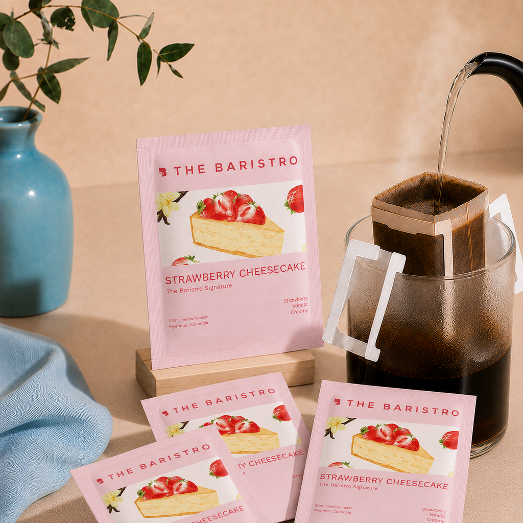 DRIP BAG - Strawberry cheesecake blend - the Baristro