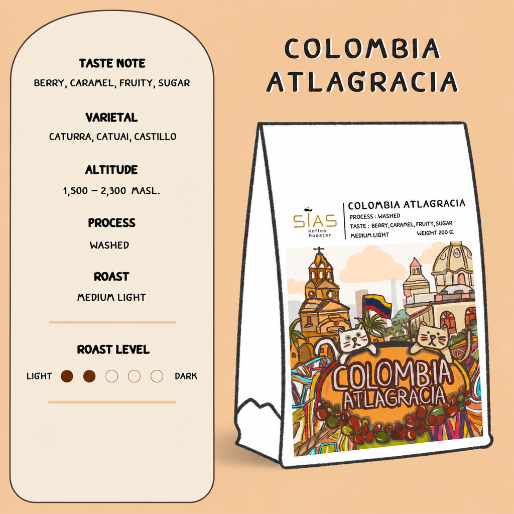 Colombia Atlagracia - Sias Roaster 100g