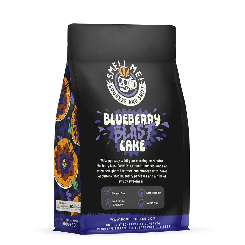 Blueberry Blast Cake | bones coffee PRE ORDER