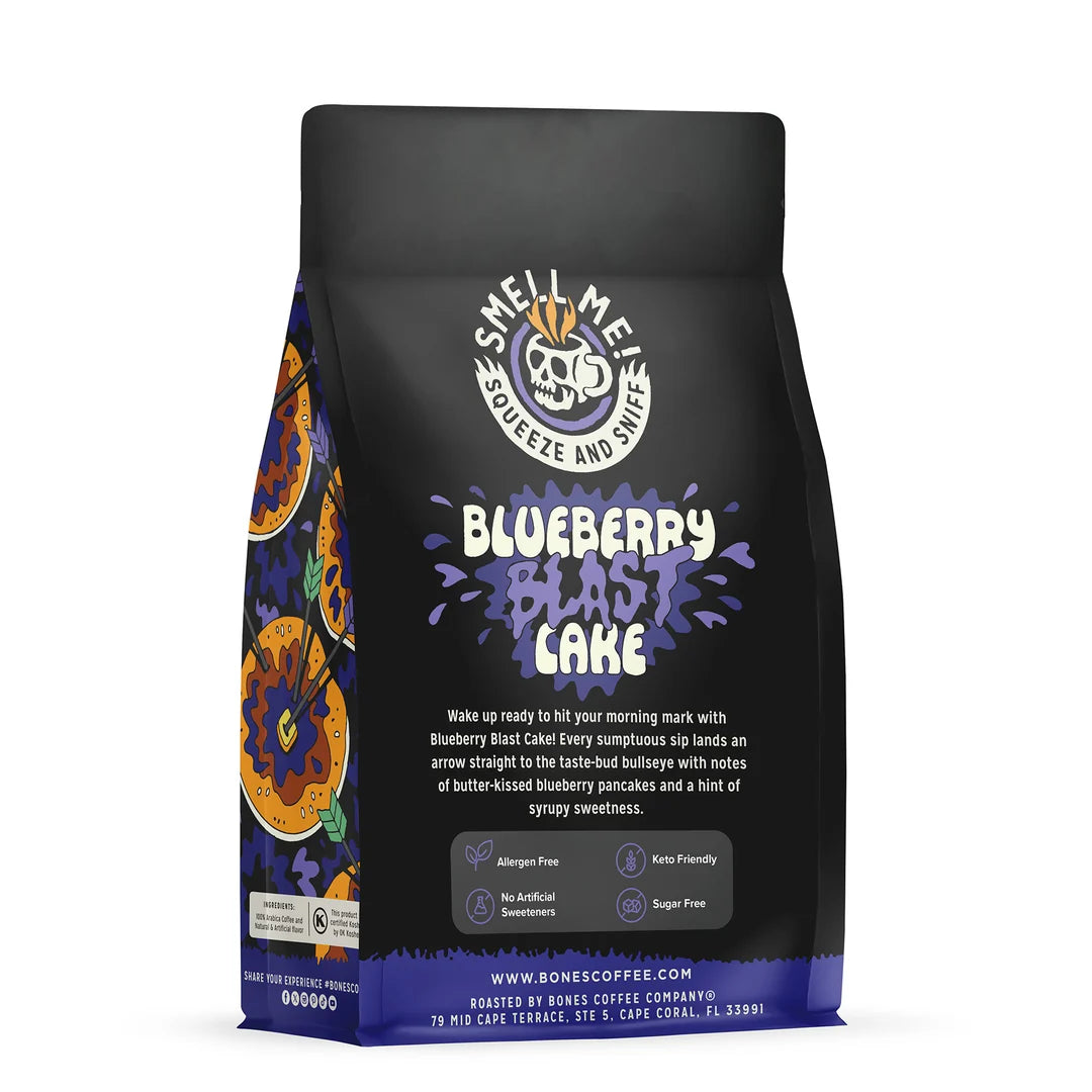 Blueberry Blast Cake | bones coffee PRE ORDER