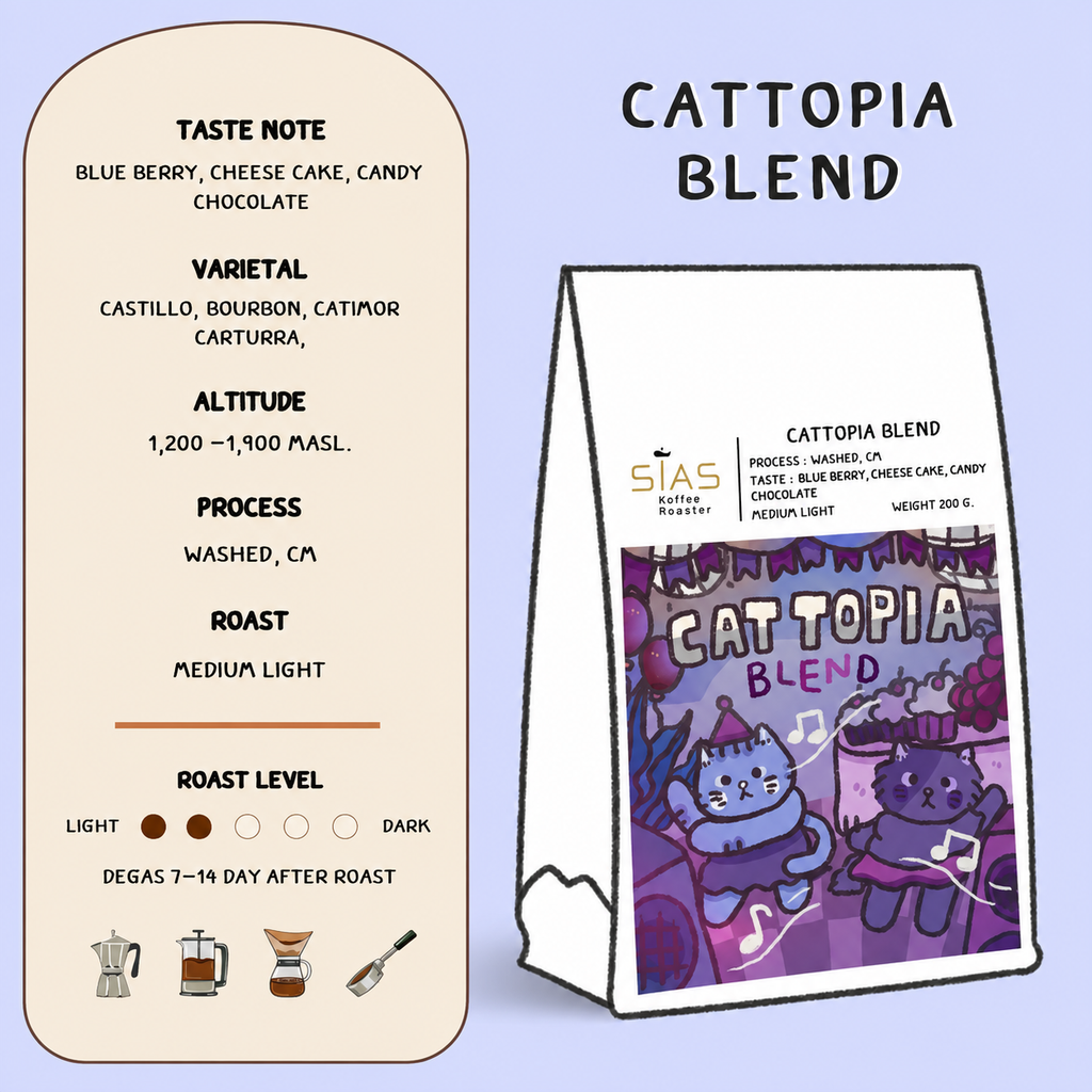Cattopia Blend - by Sias Roaster 100g