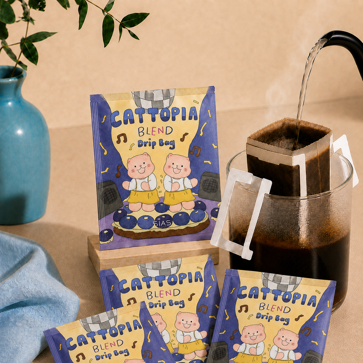 Cattopia - Drip bag By Sias
