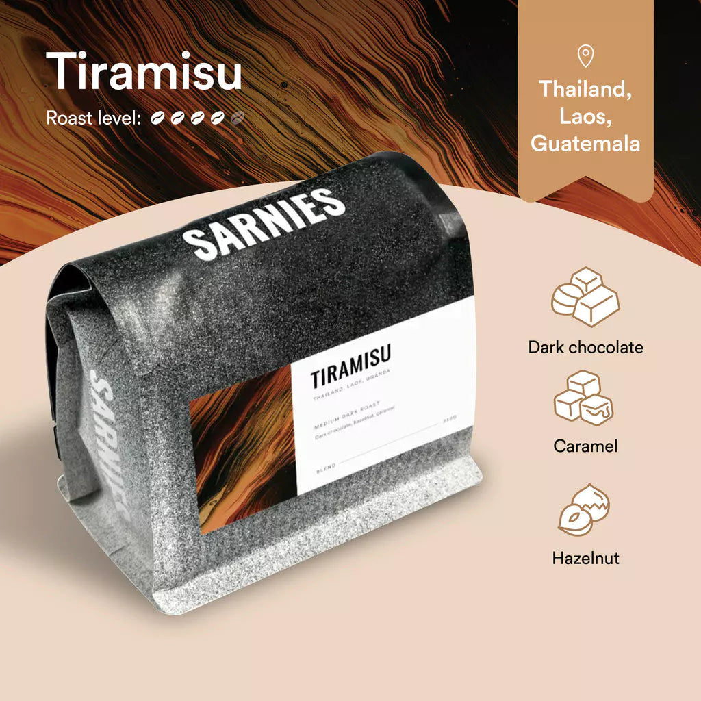 Tiramisu Blend | Sarnies Coffee