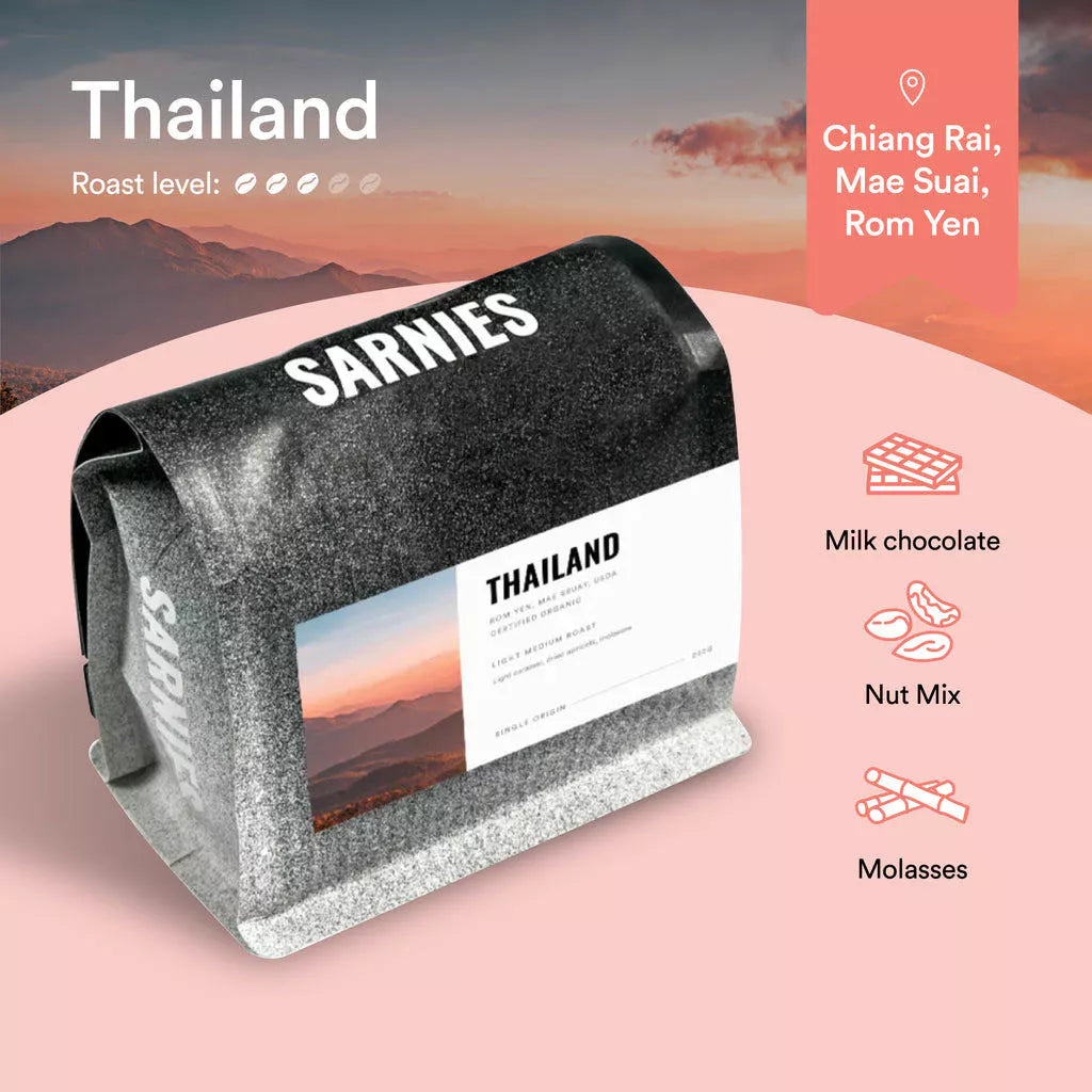 Chiang Rai, Mae Suai, Rom Yen | Sarnies Roastery