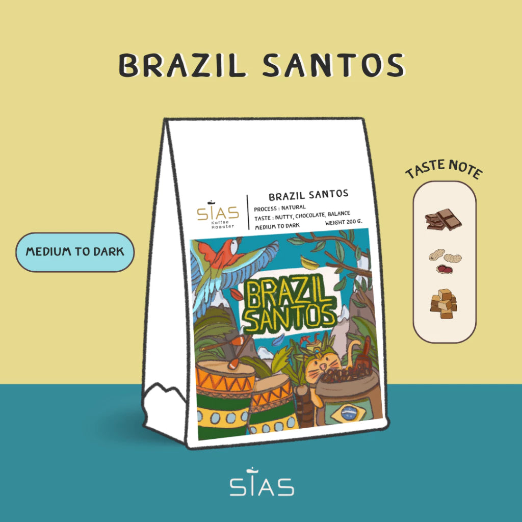 Brazil Santos - By Sias Roaster 200g