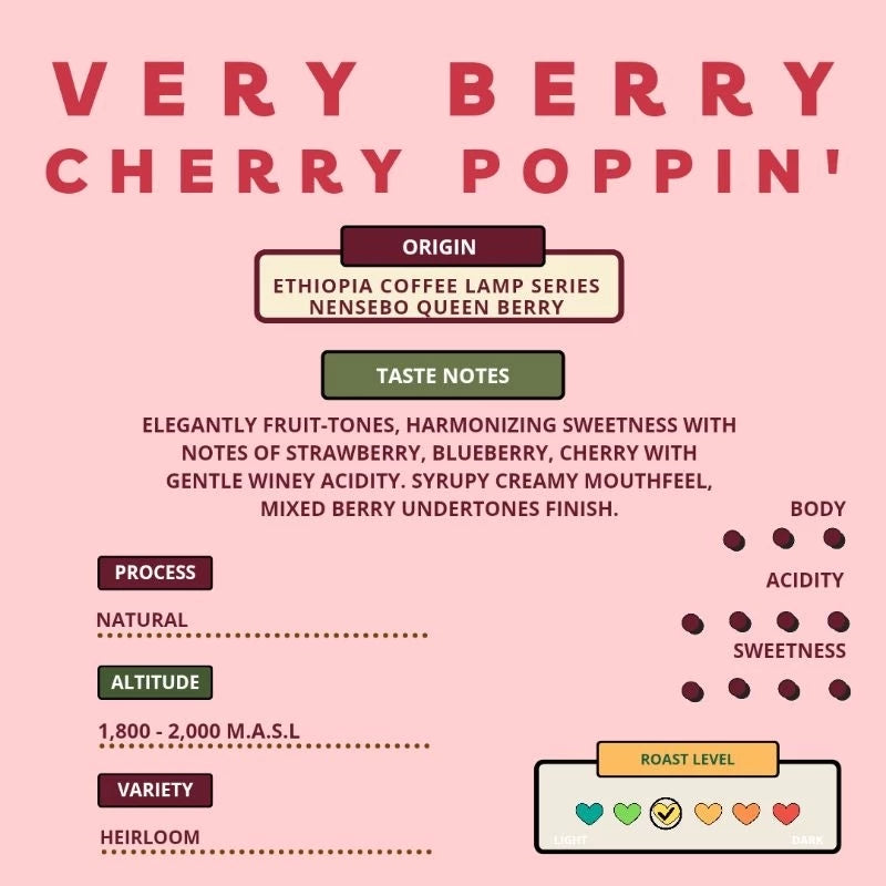 Very Berry Cherry - Liebe Coffee 100g