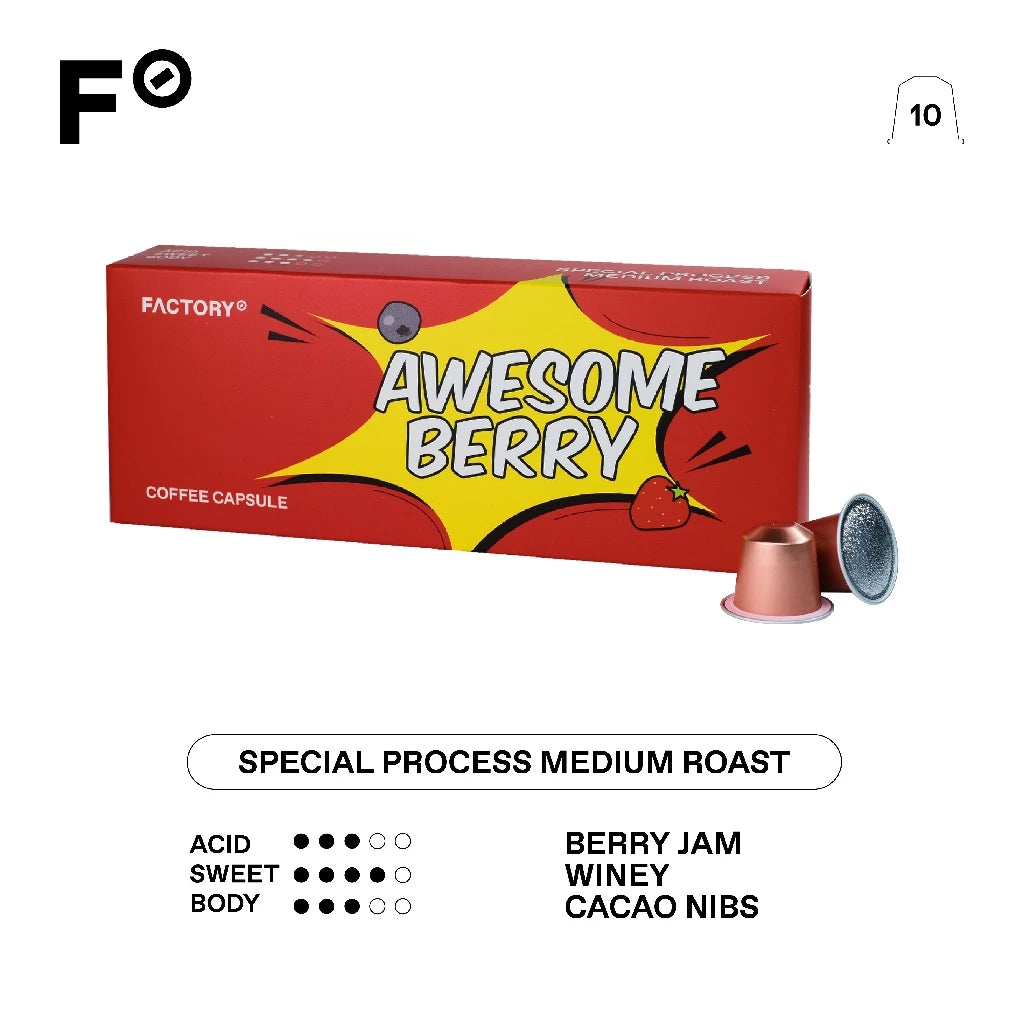 Awesome Berry Coffee Capsules - factory company