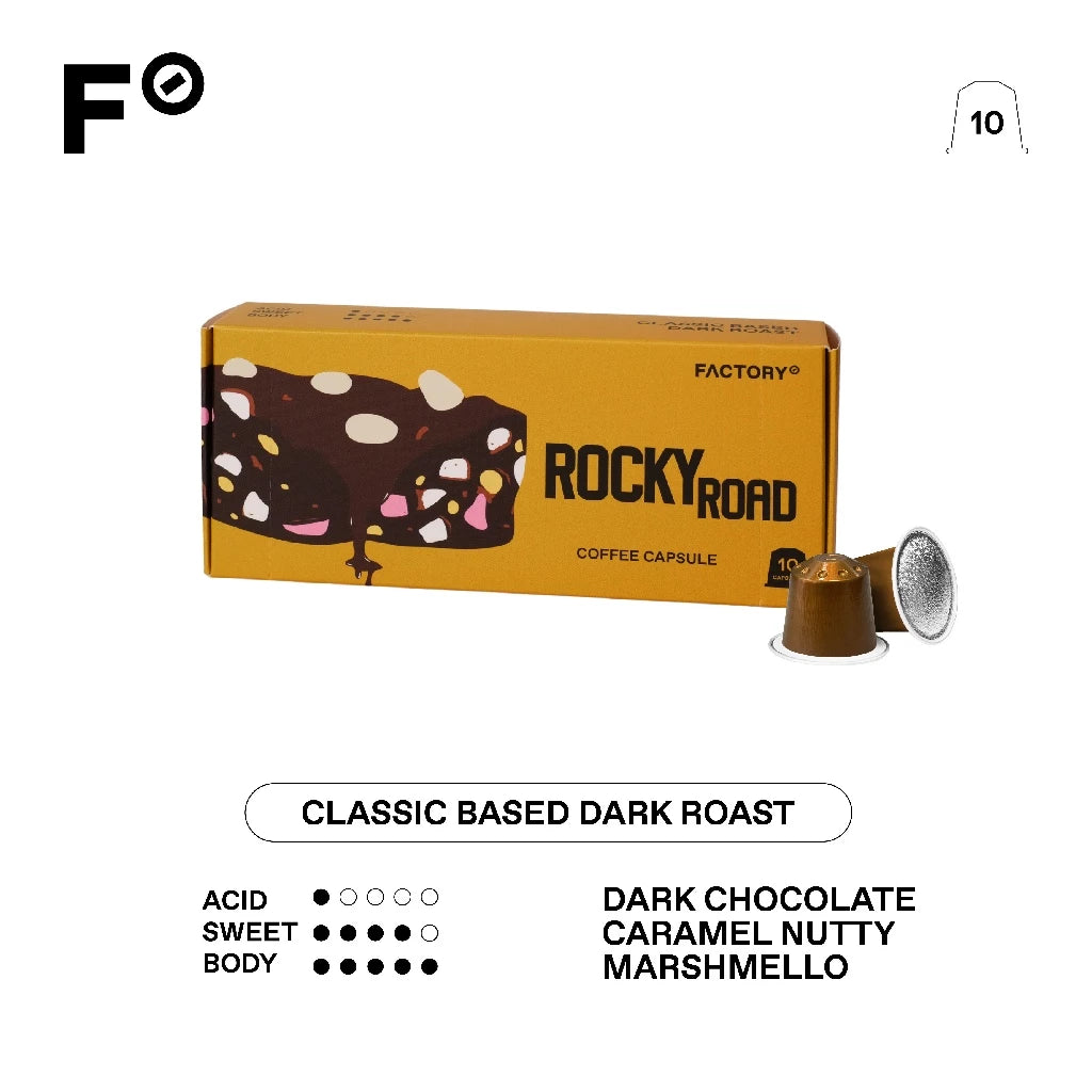Rocky Road Coffee Capsules – Box of 10
